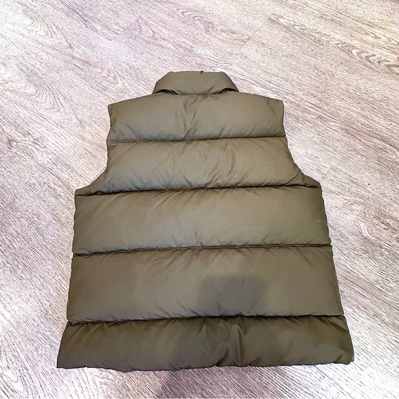 Polo Ralph Lauren Reversible Puffer Vest Olive Green & Orange Size 5 - Picture 7 of 10